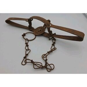 Vtg Victor Oneida Community Newhouse Size 2 Trap Made In USA Hunting Collectible